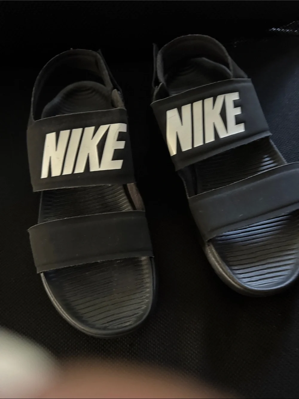 Nike Women’s Slide Sandals with White Logo